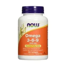 NOW Omega 3-6-9 100 капс