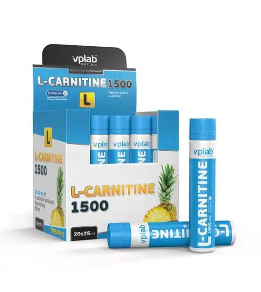 VPlab L-Carnitine 1500 20 amp*25 ml