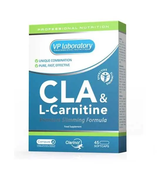 VPlab CLA & Carnitine 45 капс