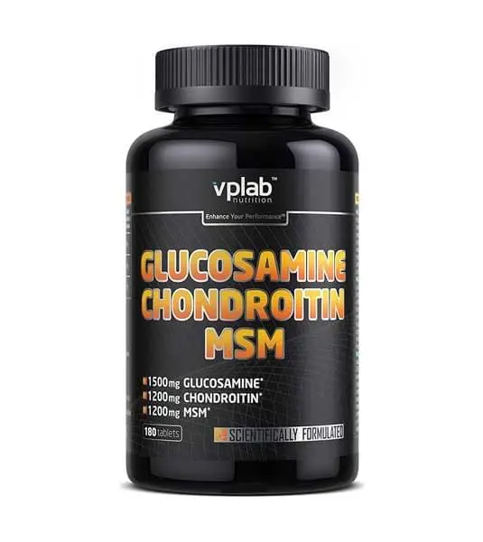 VPlab Glucosamine Chondroitin MSM 180 таб