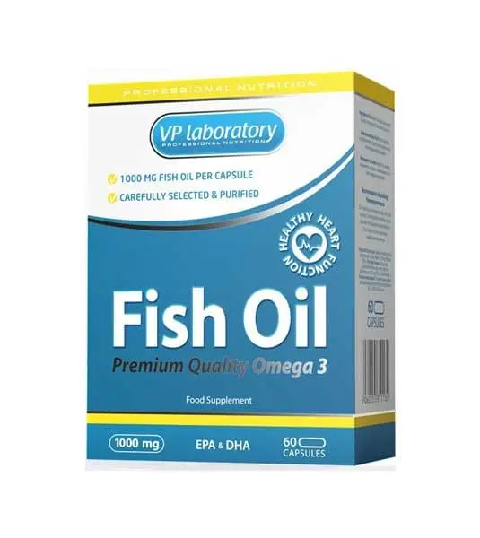 VPlab Fish Oil Omega 3 — 60 капс