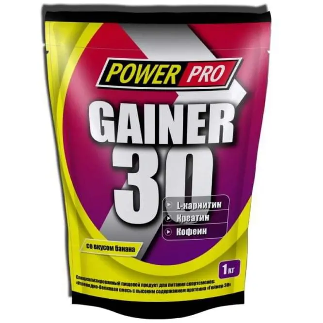 Power pro gainer 30 1000 gr