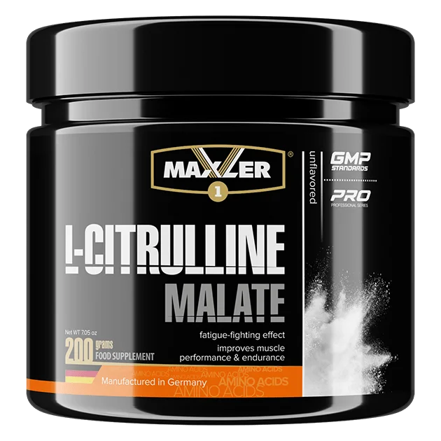 Аминокислоты Maxler L-Citrulline Malate 200 г 40 порций