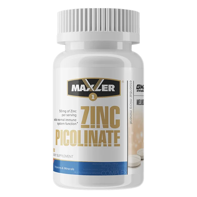 Maxler Zinc Picolinate 50 мг 60 таб 60 порций